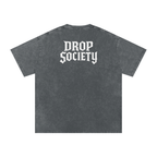 "ANXIETY KILLER" Acid Wash Oversized T-Shirt ODMPOD