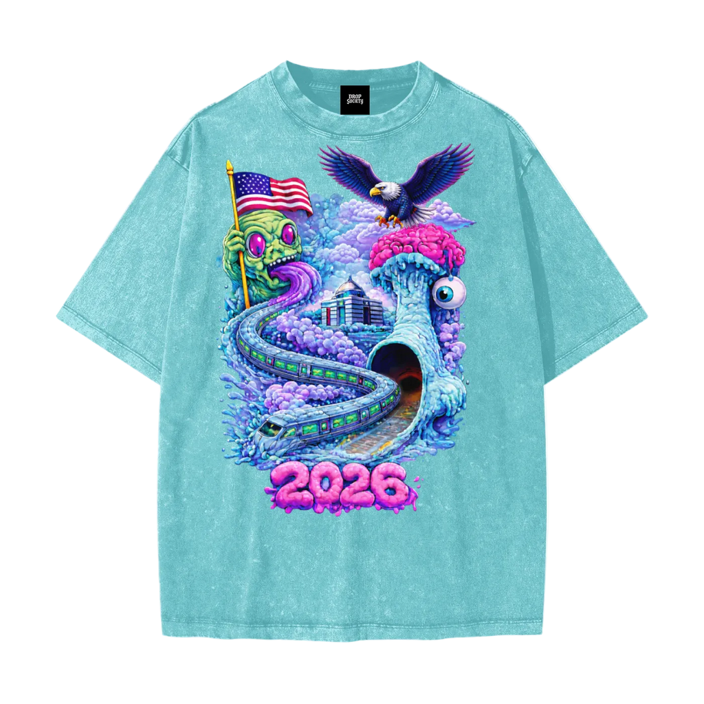 Heavyweight Snow Washed T-Shirt ODMPOD
