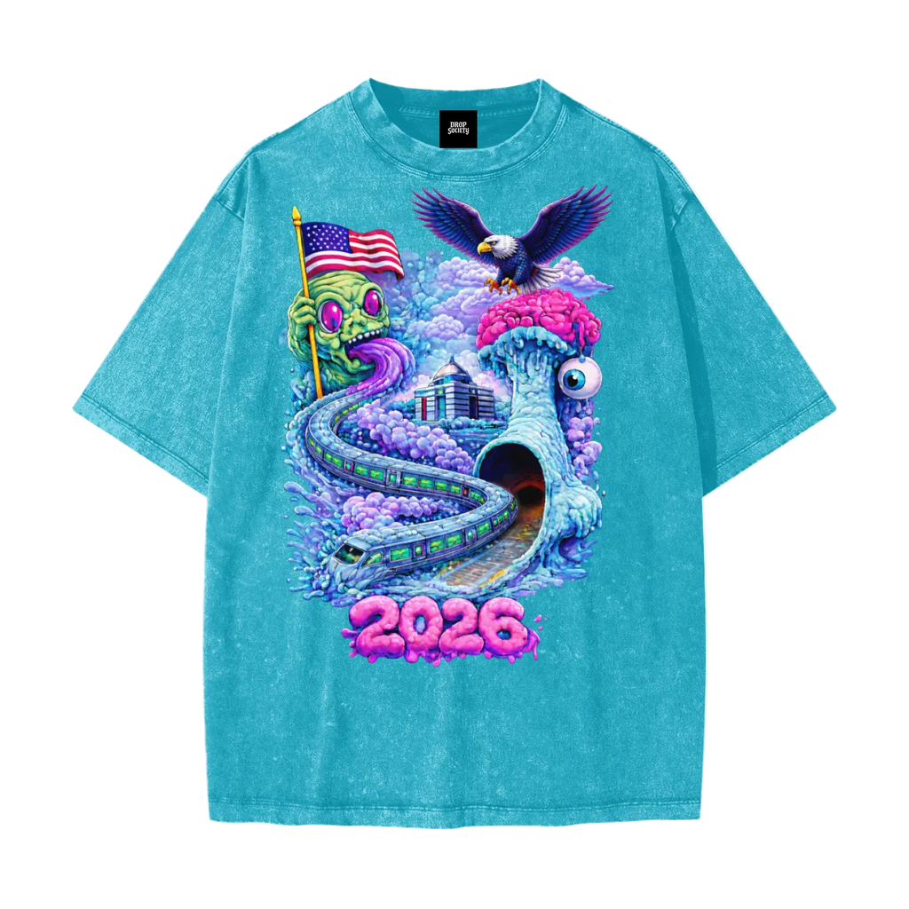 Heavyweight Snow Washed T-Shirt ODMPOD