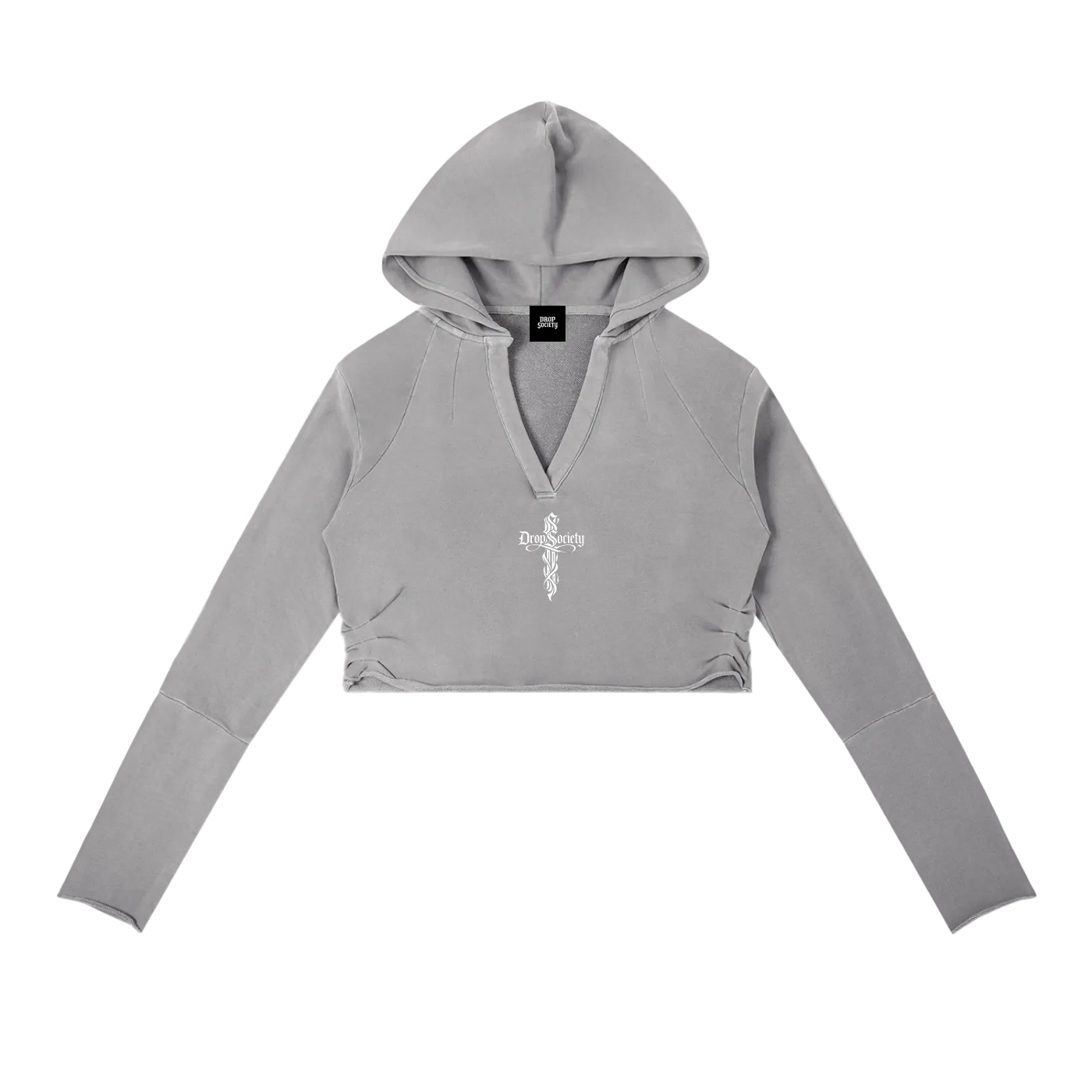 Perfect Sinner Vintage Washed Raw Edge Hoodie (Matches with pants) ODMPOD