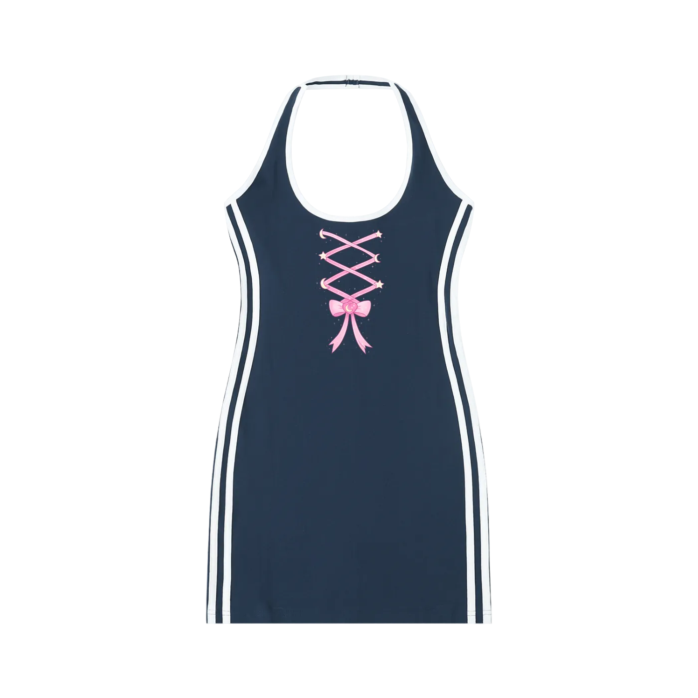 Women's Binding Tight Halter Dress ODMPOD