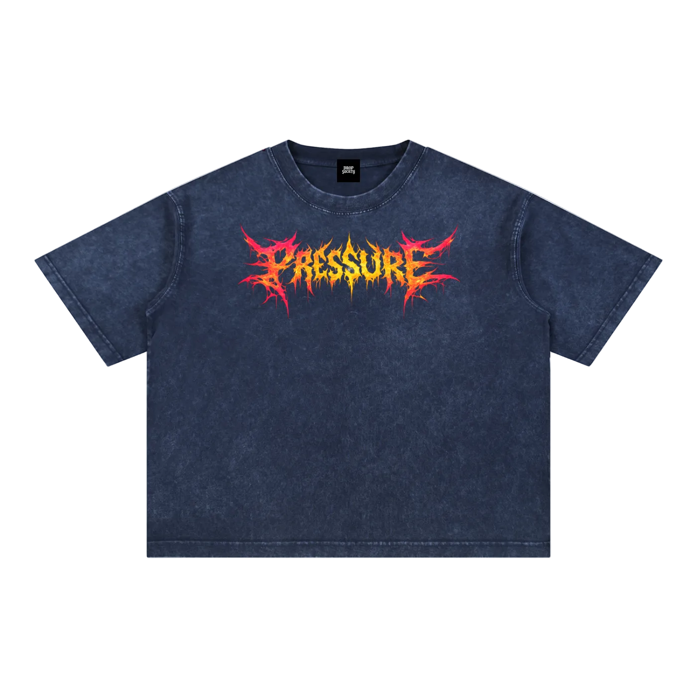 Mineral Wash Boxy Cotton T-Shirt ODMPOD