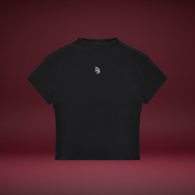 Essential Slim Fit Mock Neck T-Shirt ODMPOD