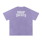 "ANXIETY KILLER" Acid Wash Oversized T-Shirt ODMPOD