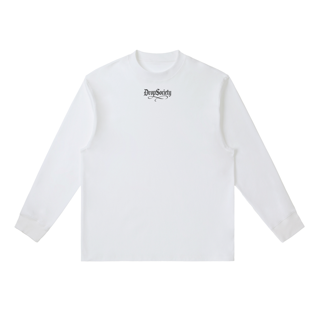 Drop Signature Essential Crewneck Long-Sleeve T-Shirt ODMPOD