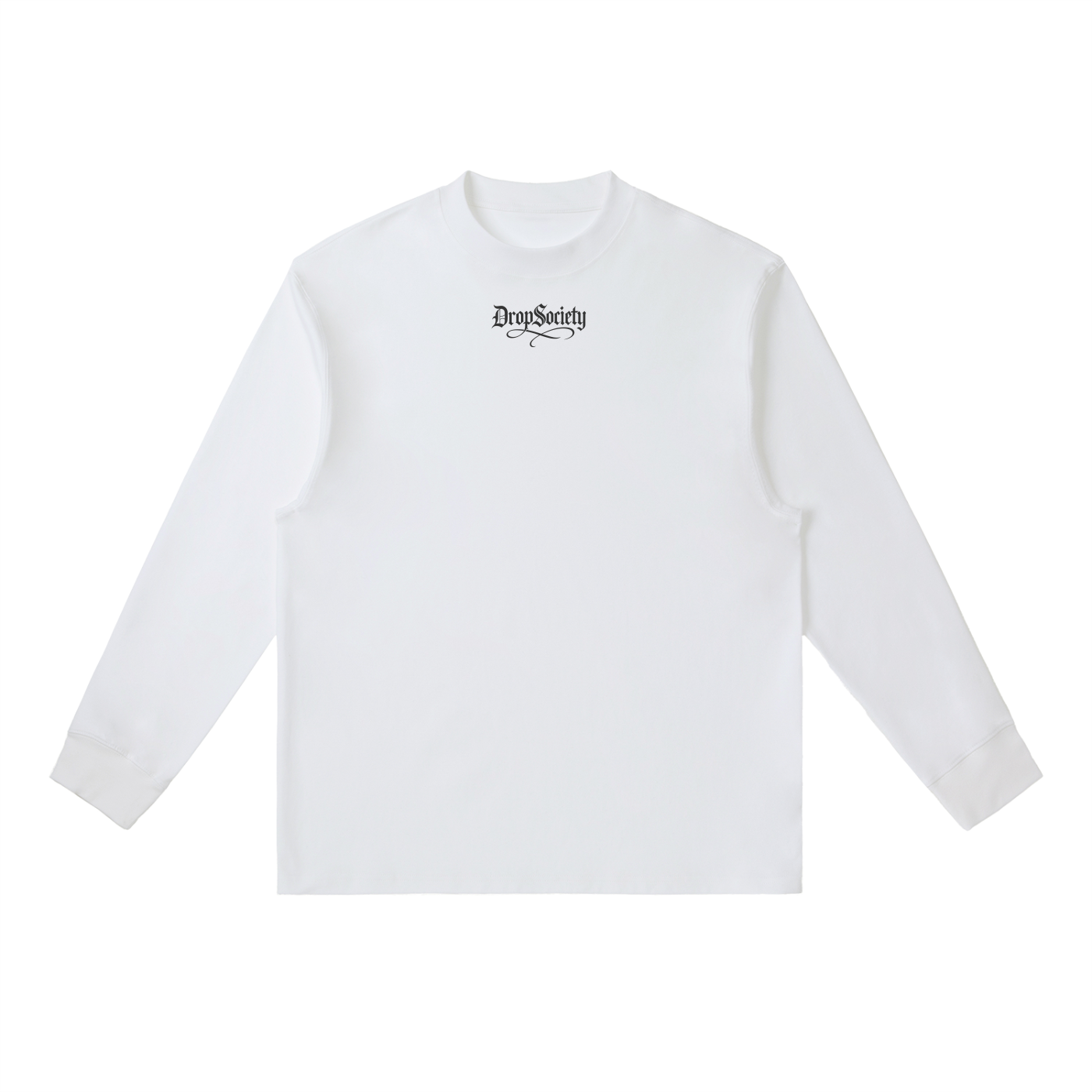 Drop Signature Essential Crewneck Long-Sleeve T-Shirt ODMPOD