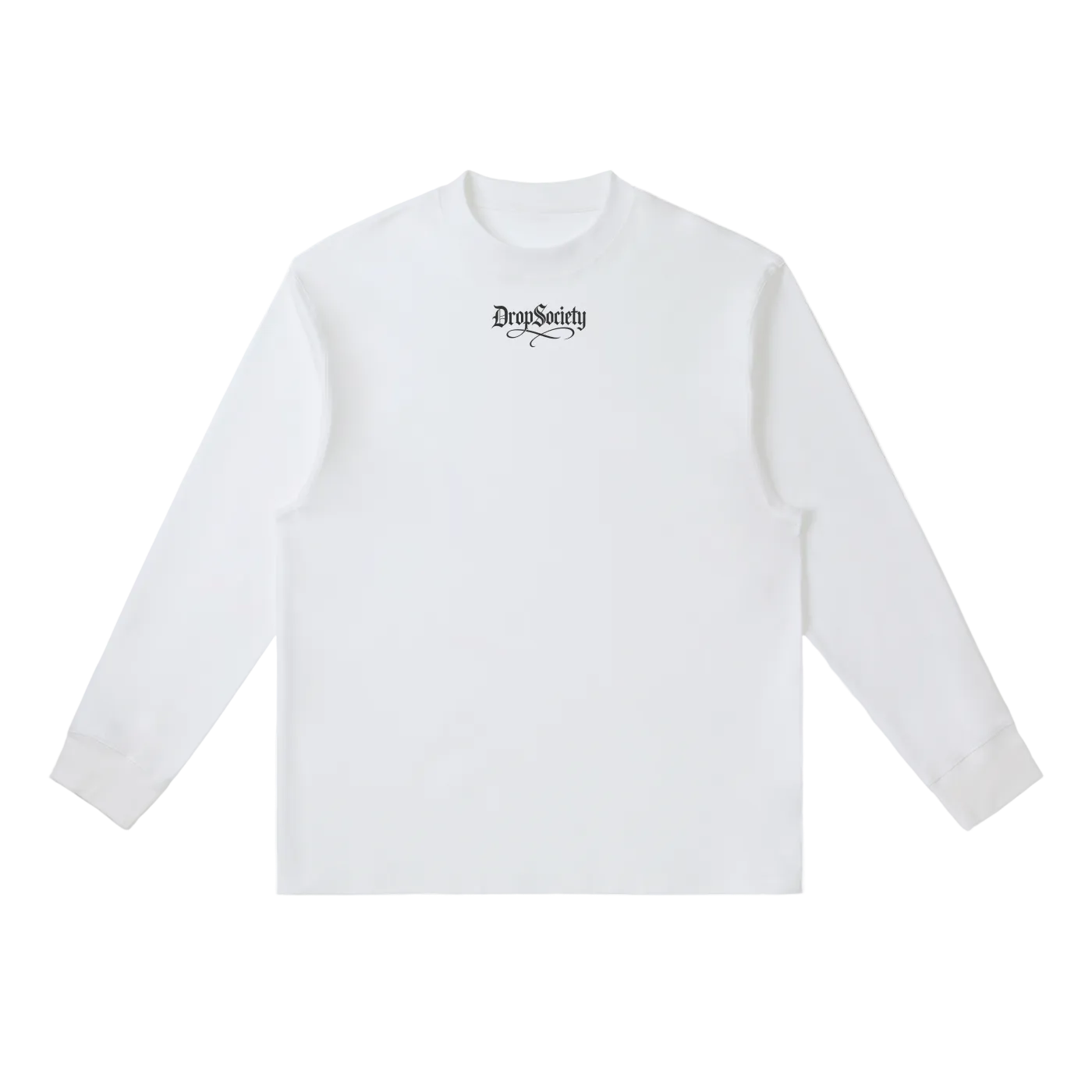 Drop Signature Essential Crewneck Long-Sleeve T-Shirt ODMPOD
