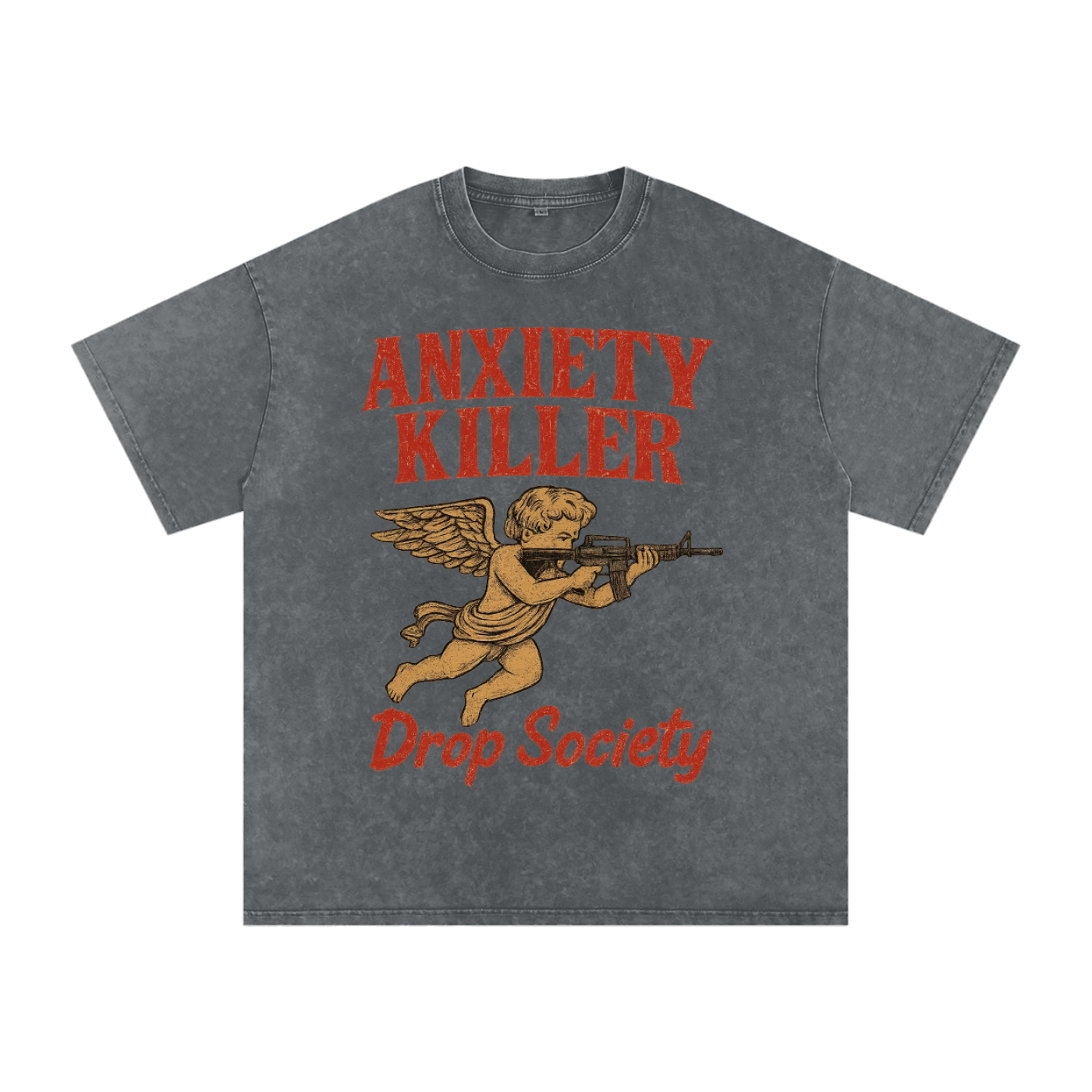 Acid Wash Oversize T-Shirt ODMPOD