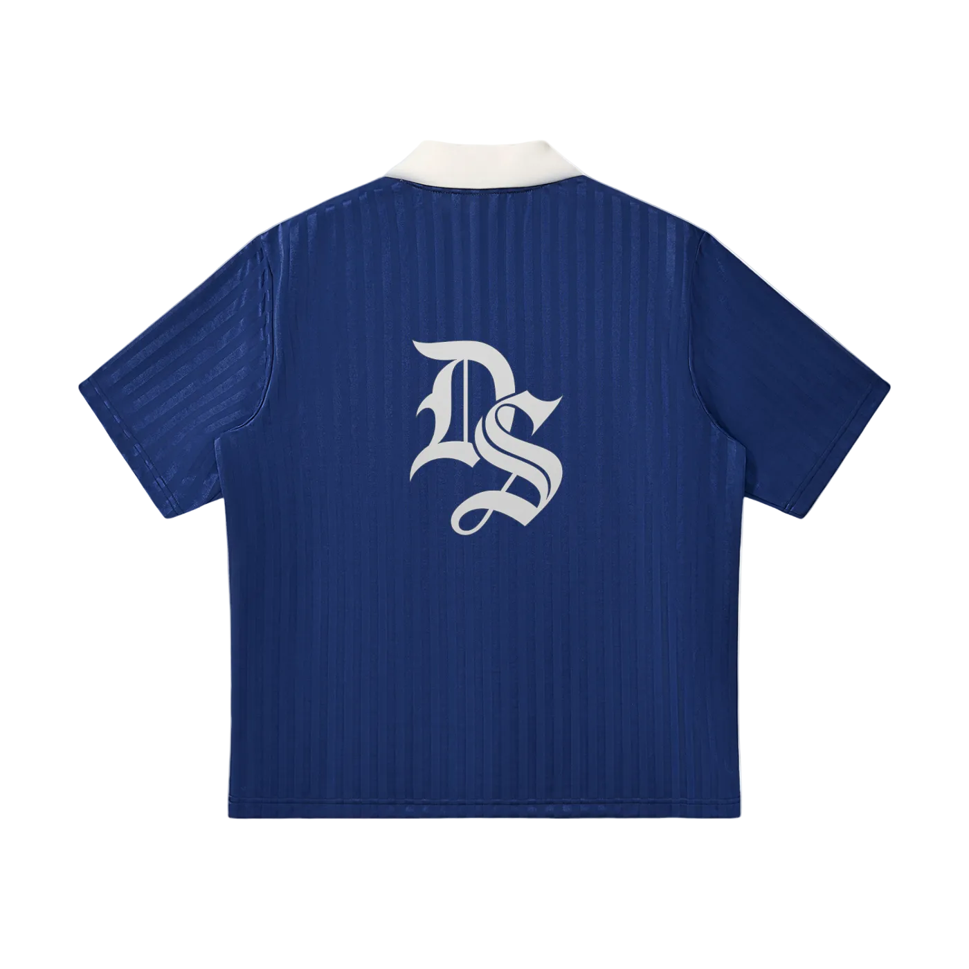 Contrast Collar Striped Soccer Jersey ODMPOD