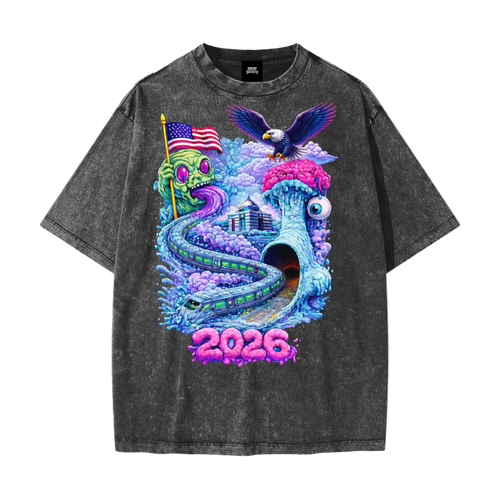 Heavyweight Snow Washed T-Shirt ODMPOD