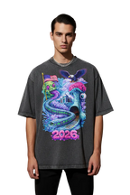 Conspiracy 2026 Heavyweight Snow Washed T-Shirt Drop Society