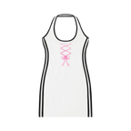 Women's Binding Tight Halter Dress ODMPOD