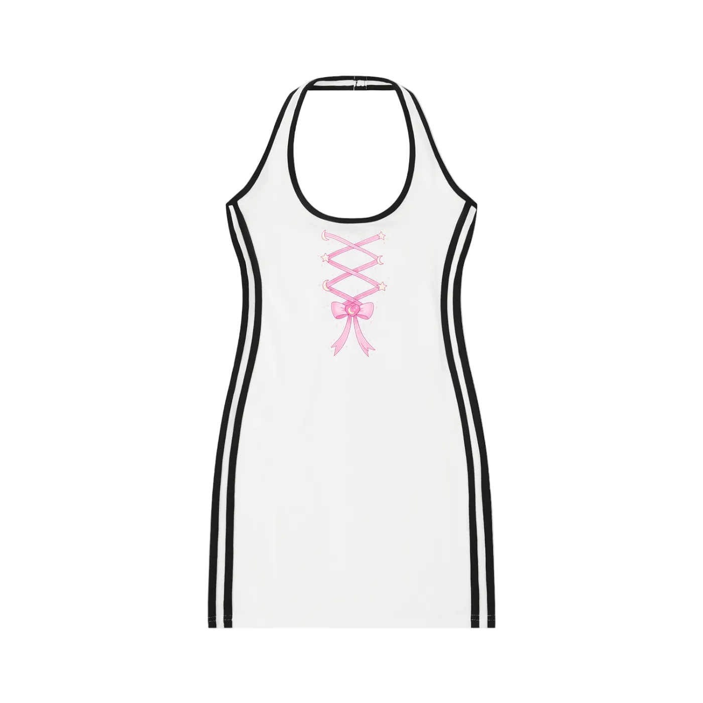 Women's Binding Tight Halter Dress ODMPOD