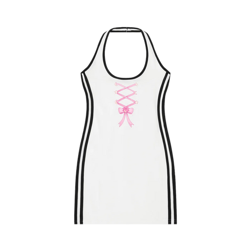 Women's Binding Tight Halter Dress ODMPOD