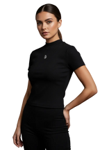 Essential Slim Fit Mock Neck T-Shirt