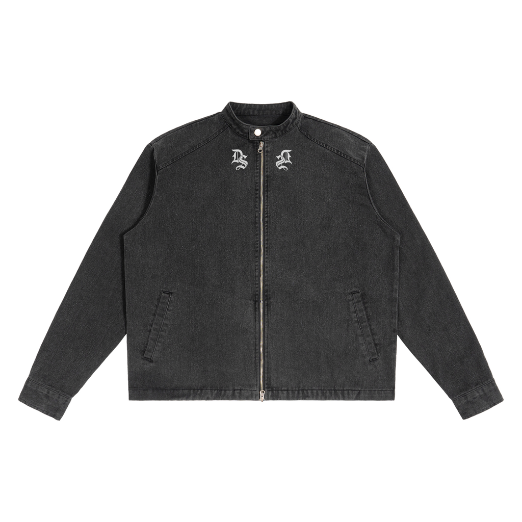 DROP SIGNATURE DENIM VINTAGE JACKET Drop Society