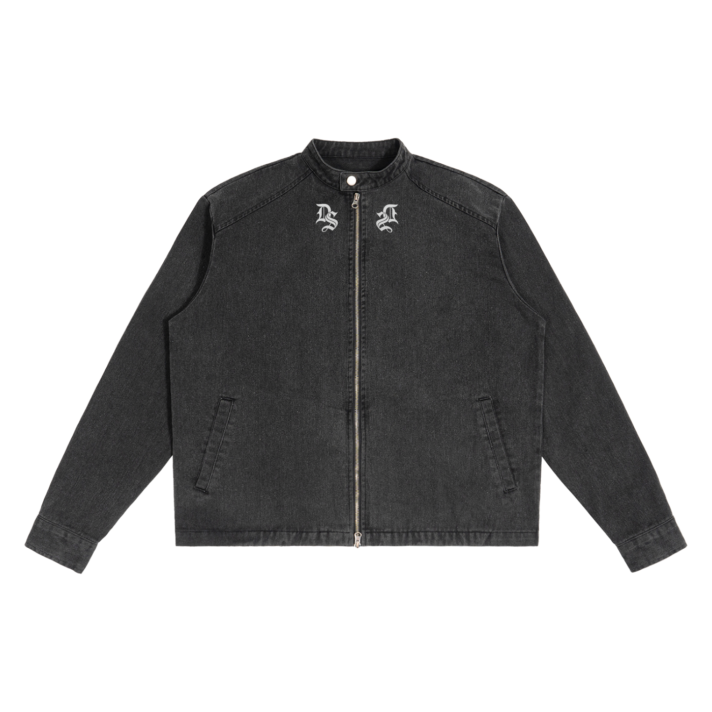 DROP SIGNATURE DENIM VINTAGE JACKET Drop Society