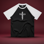 Signature Cross Contrast  Sleeve T-Shirt ODMPOD
