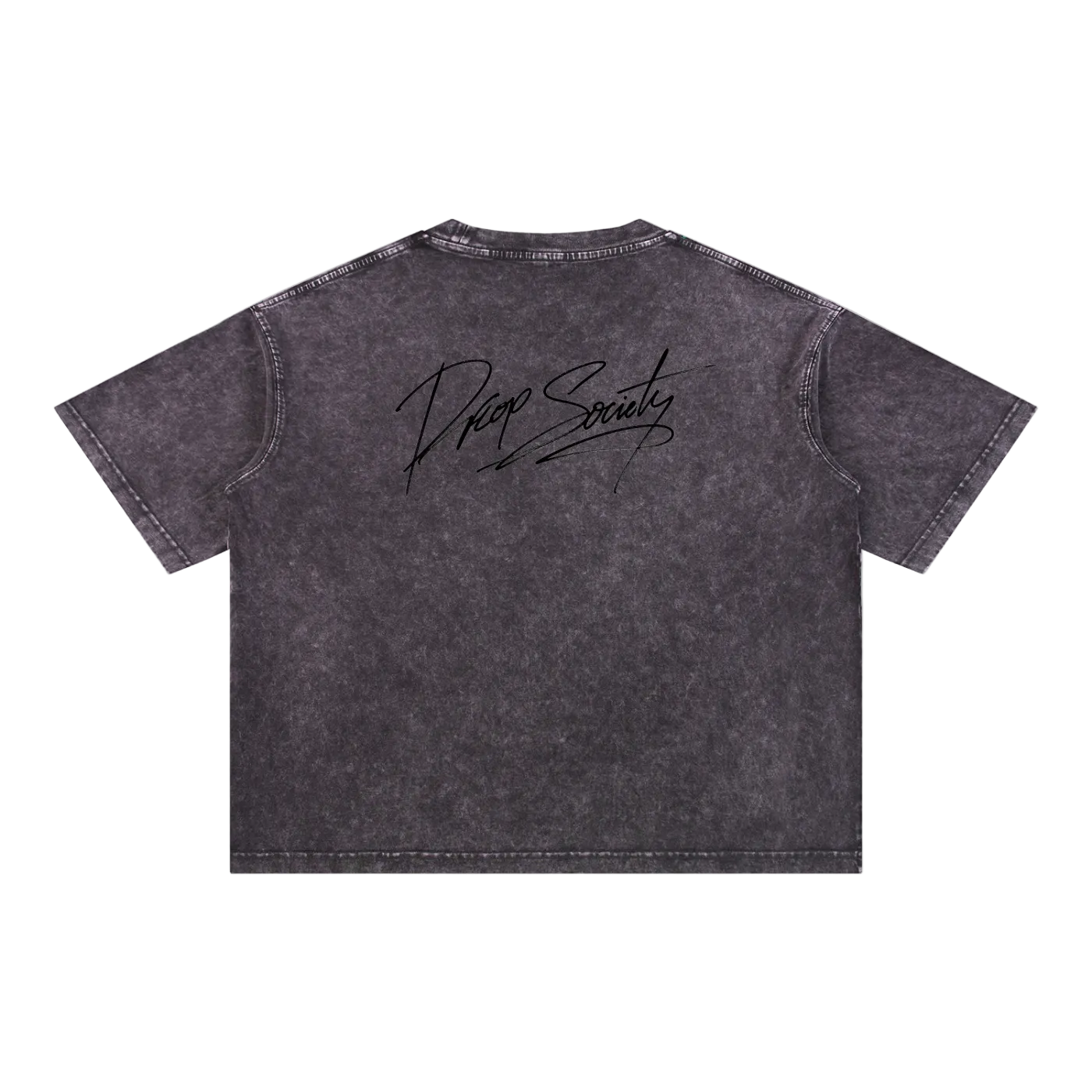 Mineral Wash Boxy Cotton T-Shirt ODMPOD