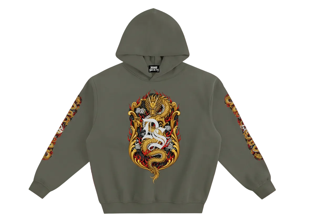 Urban Legend Fleeced Boxy Hoodie ODMPOD
