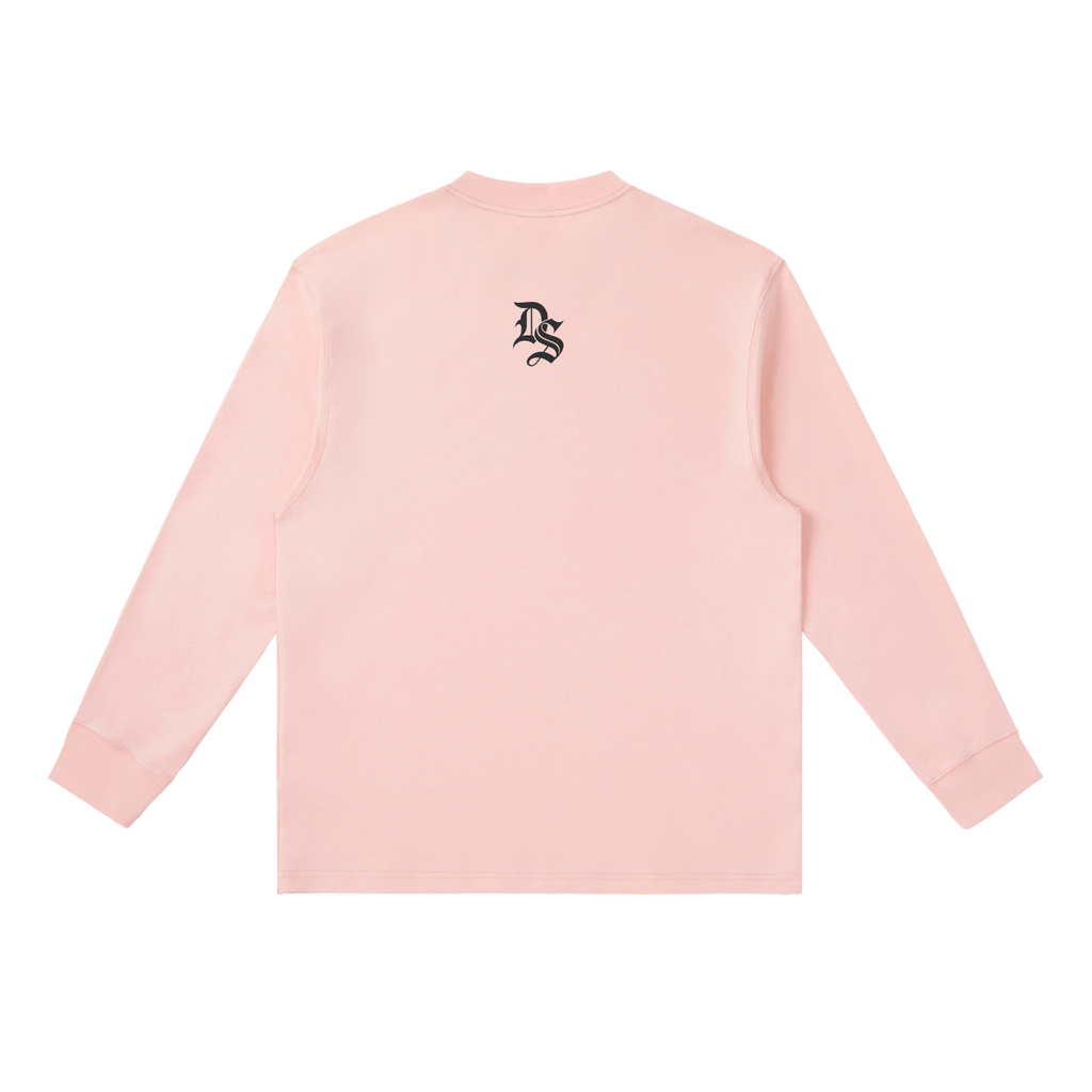 Drop Signature Essential Crewneck Long-Sleeve T-Shirt ODMPOD