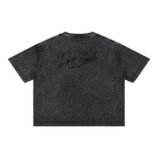 Mineral Wash Boxy Cotton T-Shirt ODMPOD