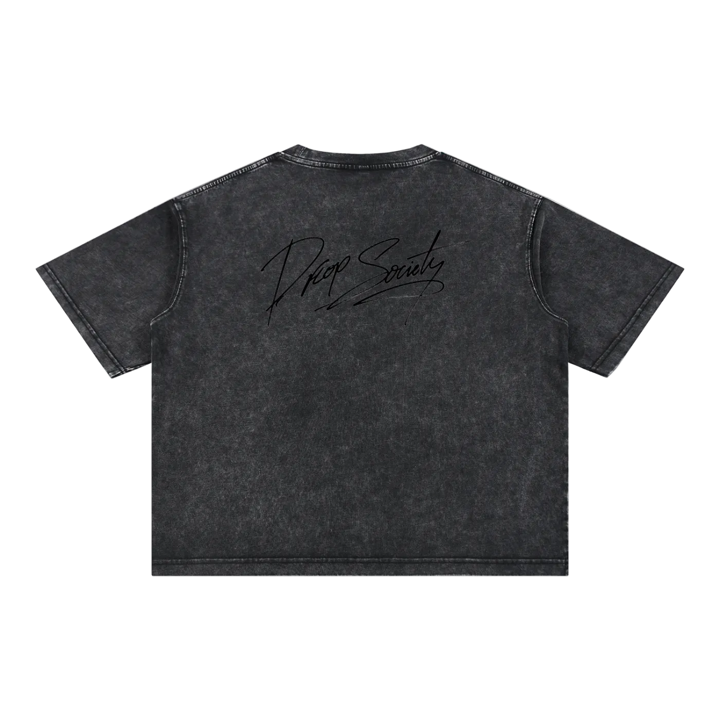 Mineral Wash Boxy Cotton T-Shirt ODMPOD