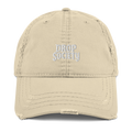 OFFICIAL DROP DISTRESSED DAD HAT Drop Society