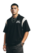 Official Contrast Polo Shirt Drop Society
