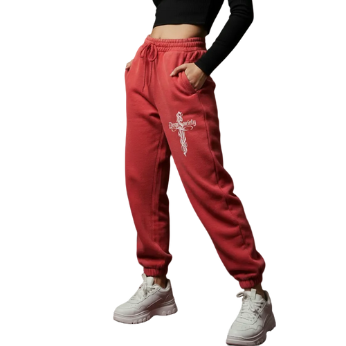 "Perfect Sinner" Fleeced Jogger Sweatpants