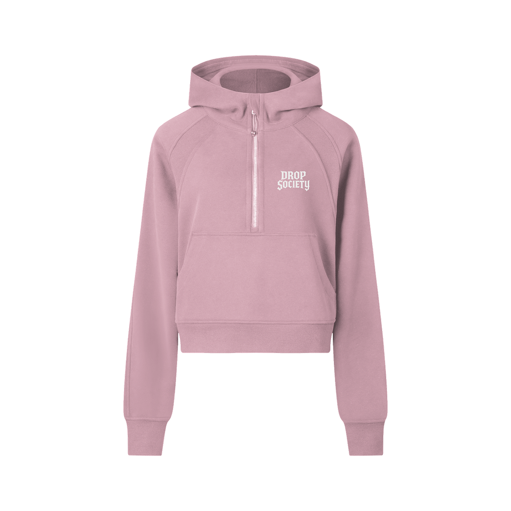 Cropped Half-Zip Hoodie ODMPOD