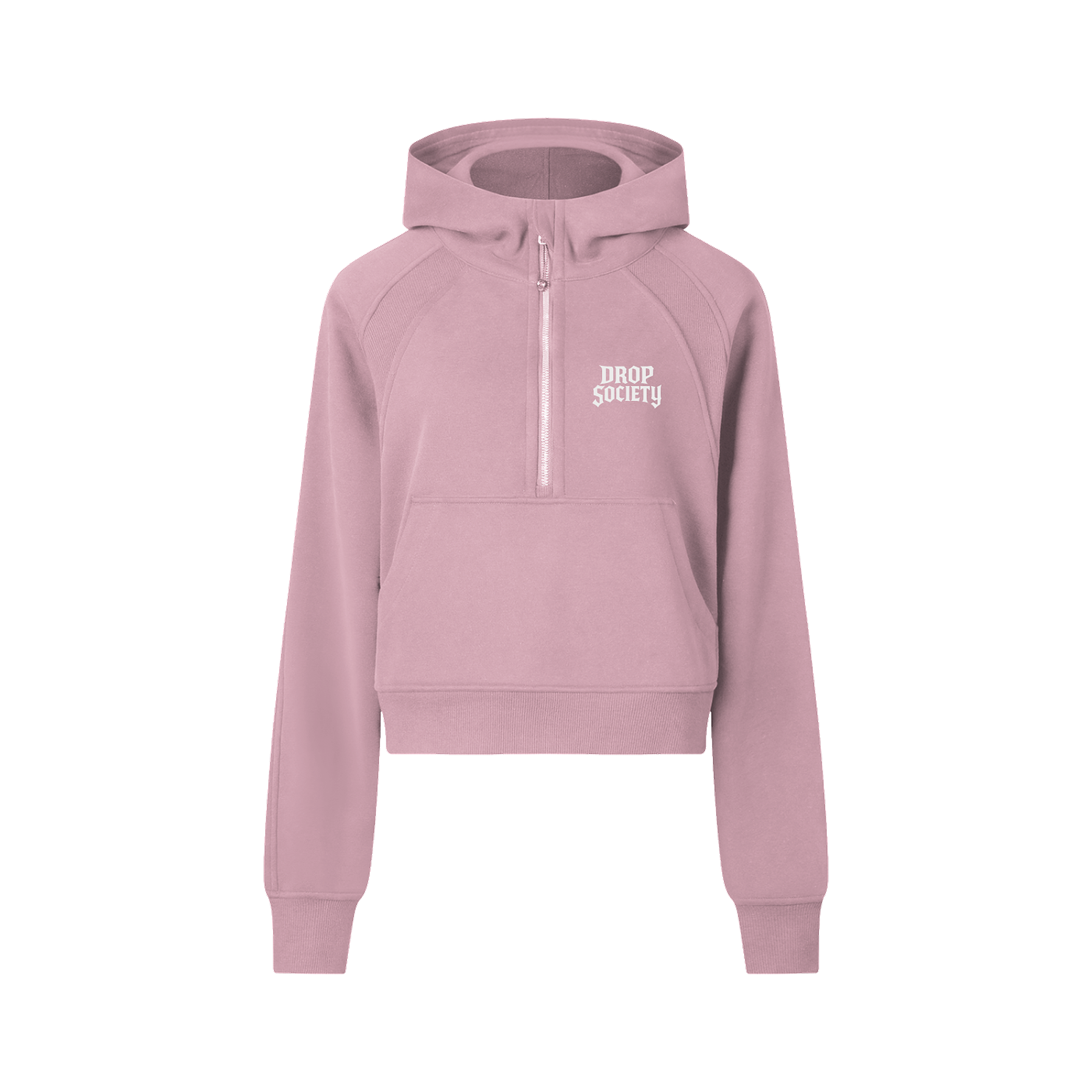 Cropped Half-Zip Hoodie ODMPOD